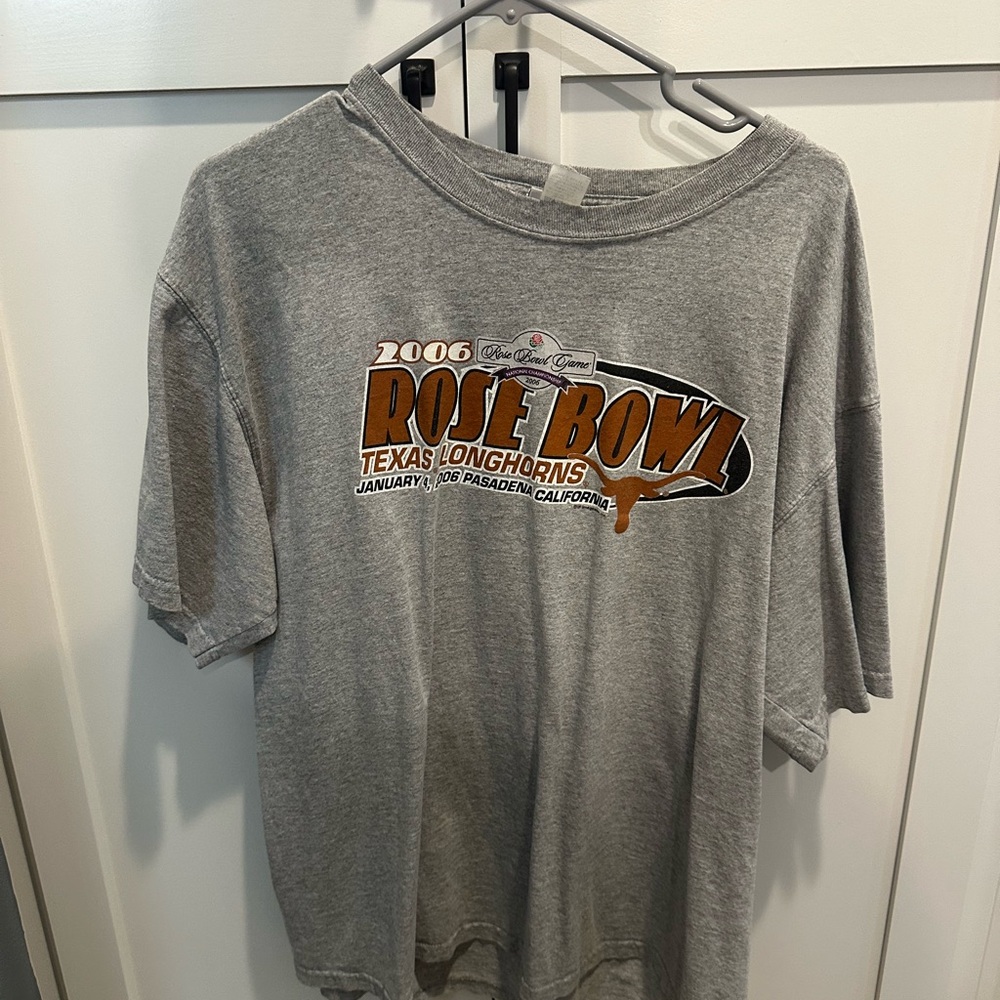 Long Horns-Gray Rose Bowl- 2006 T-Shirt